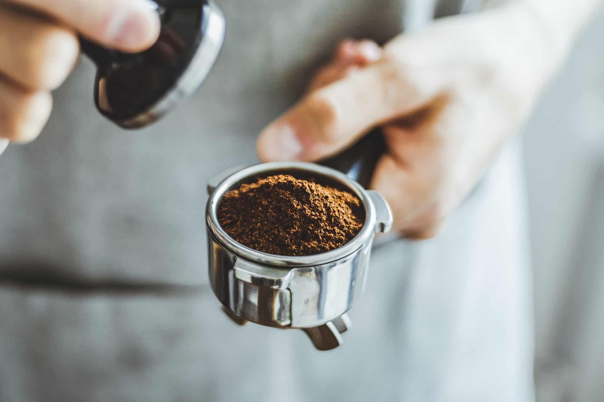 Coffee in the hands barista. Barista